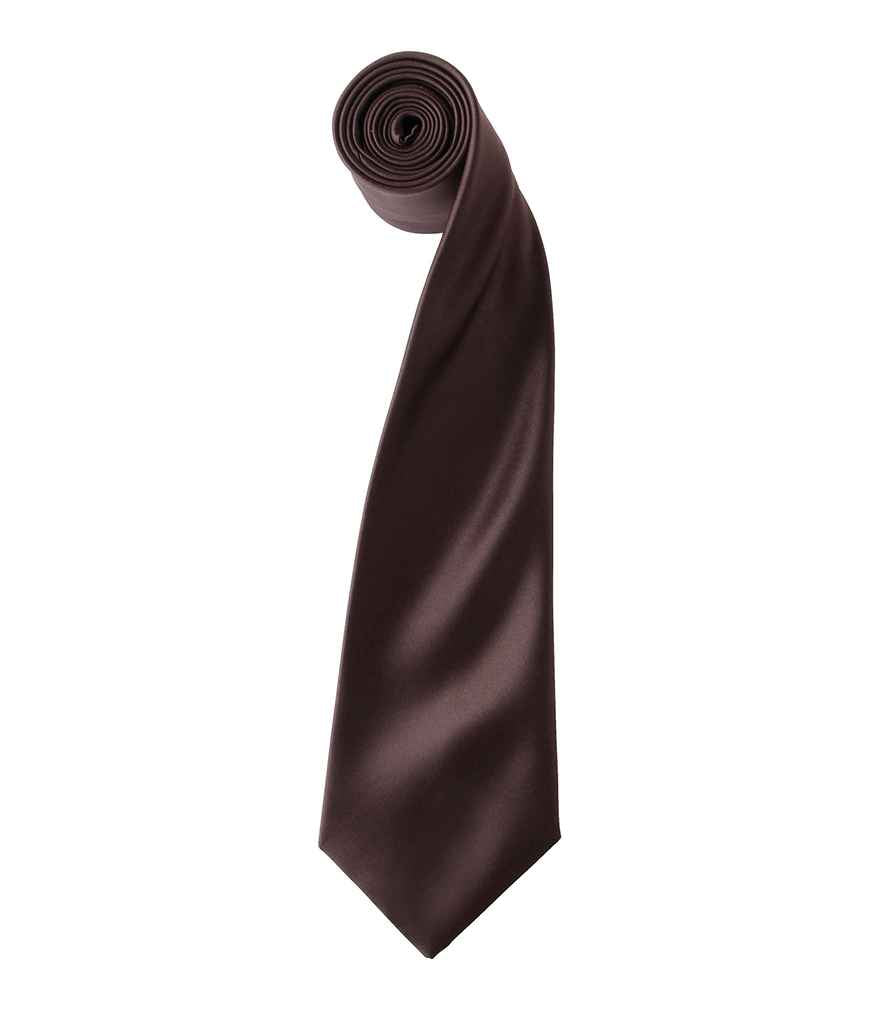 Premier 'Colours' Satin Tie Collection – Classic and Stylish Neckwear for Every Occasion