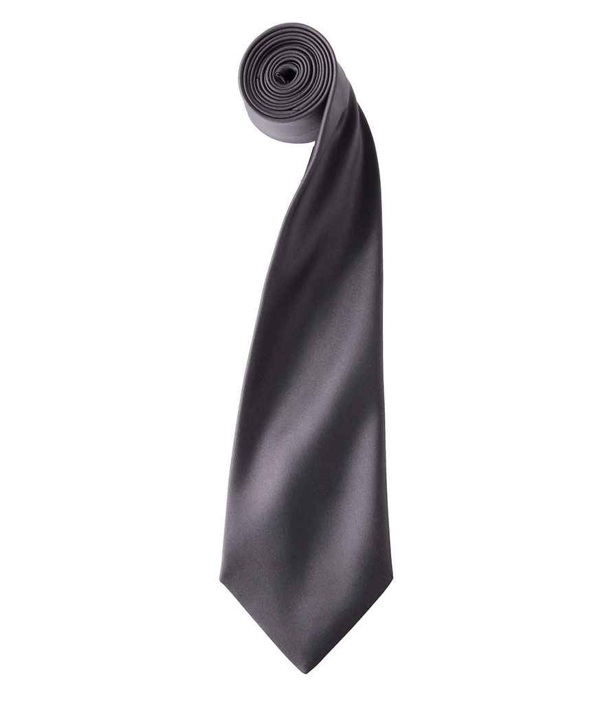 Premier 'Colours' Satin Tie Collection – Classic and Stylish Neckwear for Every Occasion