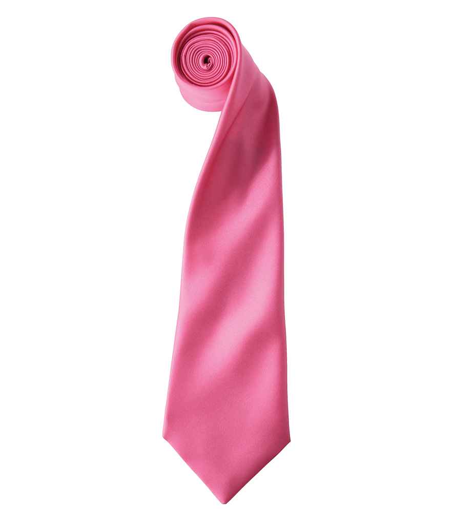 Premier 'Colours' Satin Tie Collection – Vibrant and Elegant Neckwear for Every Occasion