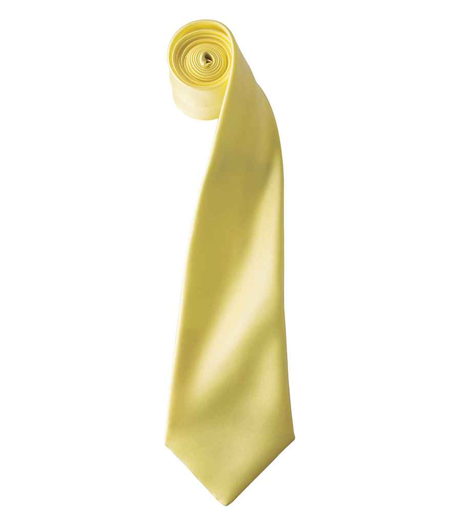 Premier 'Colours' Satin Tie Collection – Vibrant and Elegant Neckwear for Every Occasion