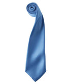 Premier 'Colours' Satin Tie Collection in Classic Shades for Elegant Style