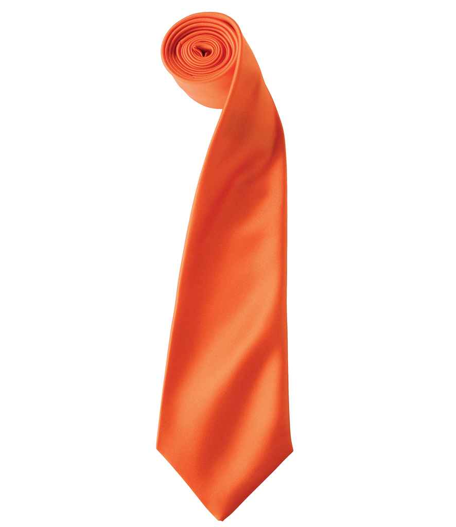Premier 'Colours' Satin Tie Collection – Vibrant and Elegant Neckwear for Every Occasion