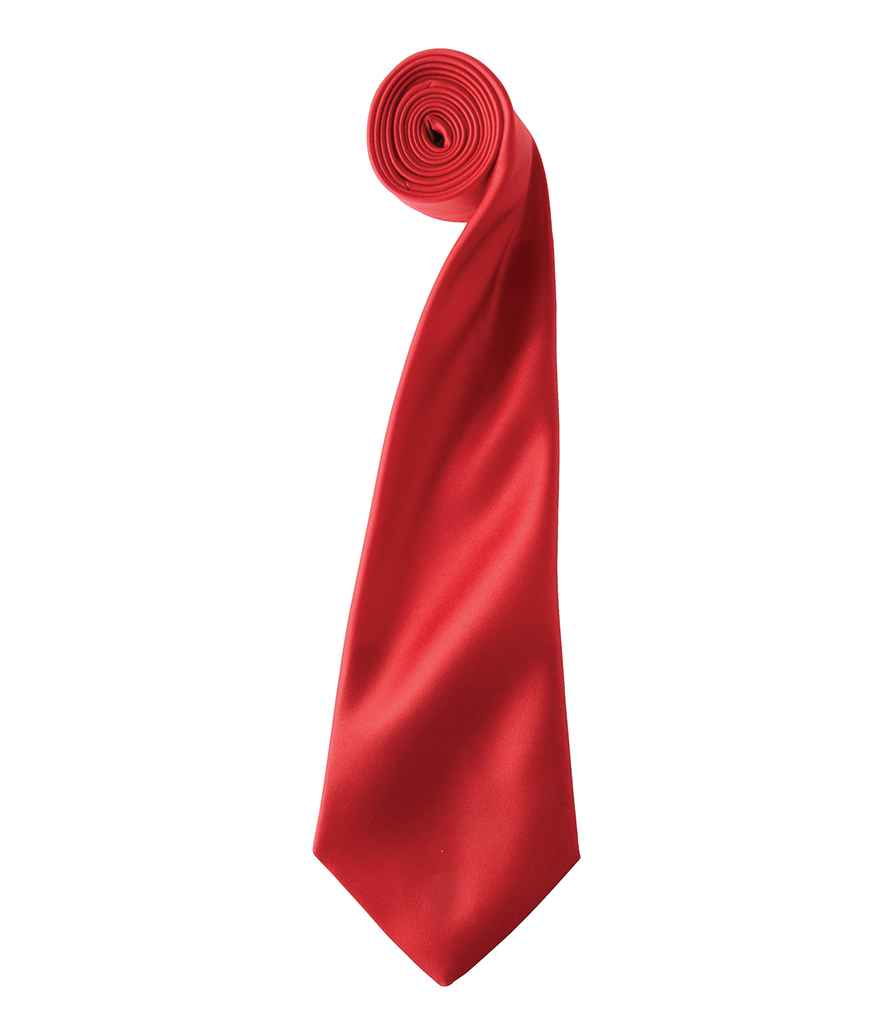 Premier 'Colours' Satin Tie Collection – Vibrant and Elegant Neckwear for Every Occasion