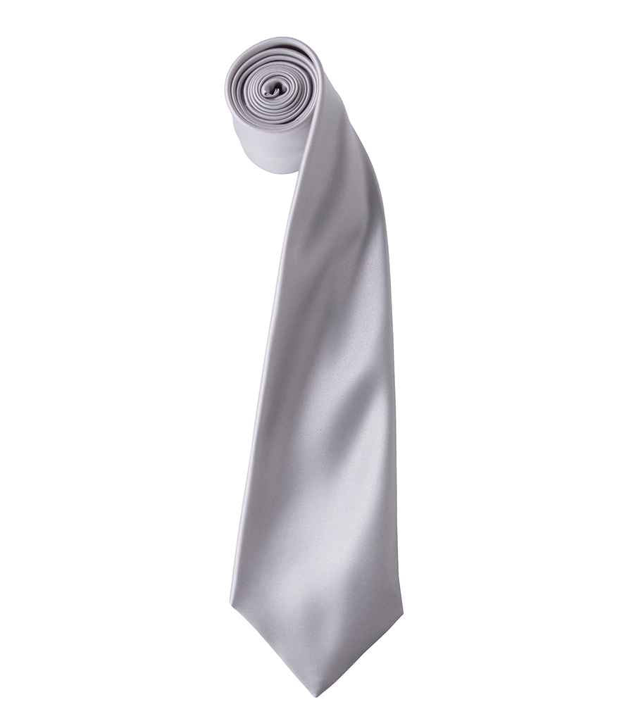 Premier 'Colours' Satin Tie Collection – Classic and Stylish Neckwear for Every Occasion