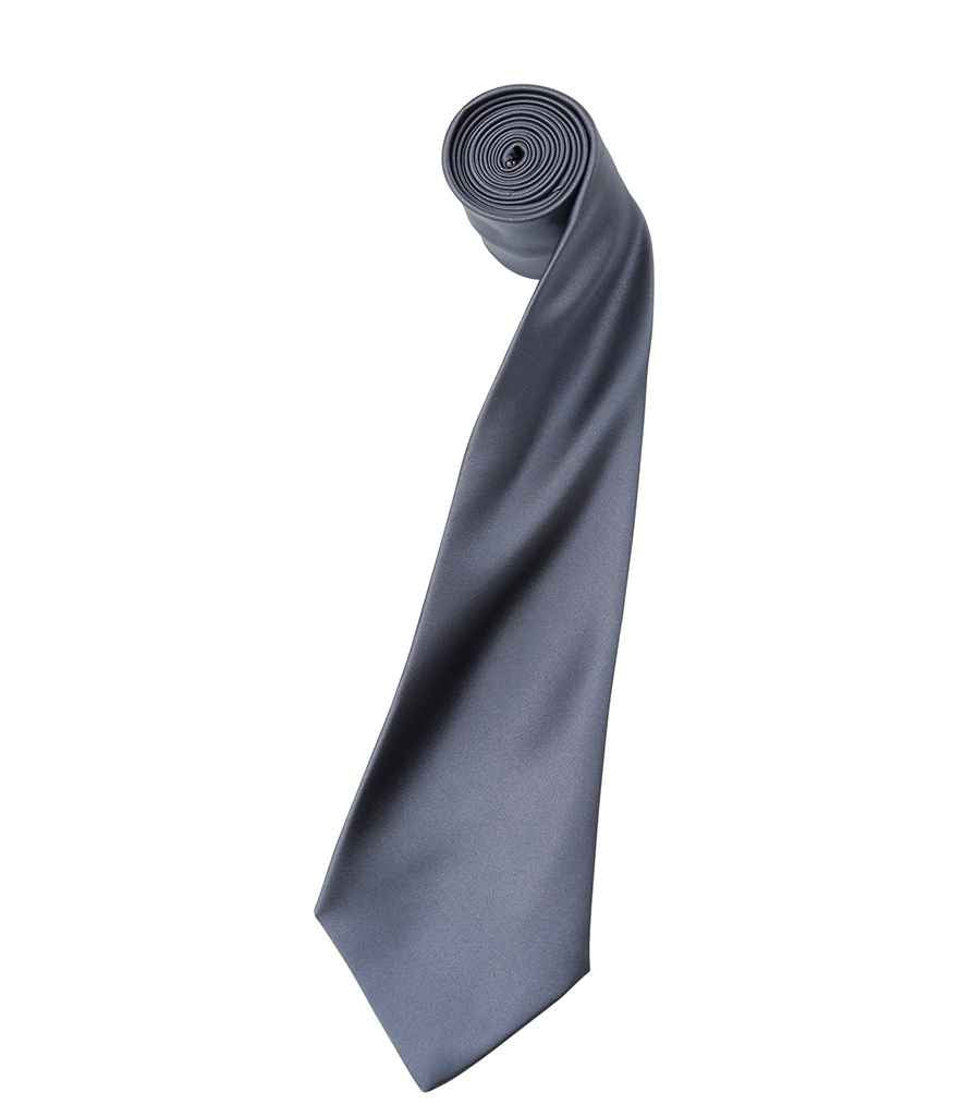 Premier 'Colours' Satin Tie Collection – Classic and Stylish Neckwear for Every Occasion