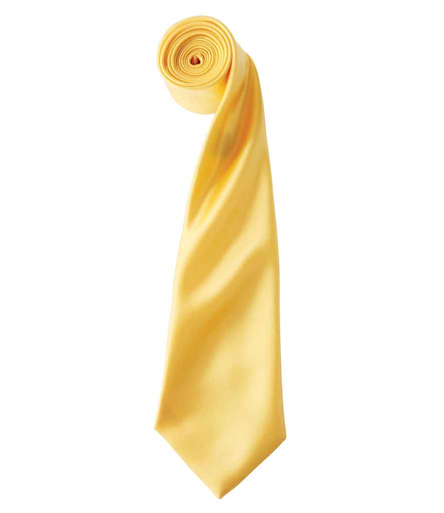 Premier 'Colours' Satin Tie Collection – Vibrant and Elegant Neckwear for Every Occasion
