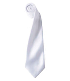 Premier 'Colours' Satin Tie Collection in Classic Shades for Elegant Style