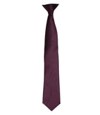 Premier 'Colours' Satin Clip Tie in a Range of Vibrant Shades