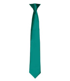 Premier 'Colours' Satin Clip Tie Collection in Various Shades