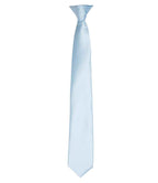 Premier 'Colours' Satin Clip Tie in a Range of Vibrant Shades
