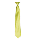 Premier 'Colours' Satin Clip Tie Collection in Various Shades