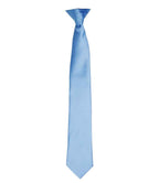 Premier 'Colours' Satin Clip Tie in a Range of Vibrant Shades