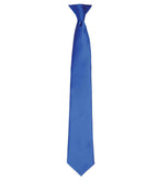 Premier 'Colours' Satin Clip Tie in a Range of Vibrant Shades