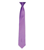 Premier 'Colours' Satin Clip Tie in a Range of Vibrant Shades