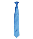 Premier 'Colours' Satin Clip Tie in a Range of Vibrant Shades