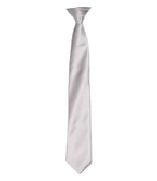 Premier 'Colours' Satin Clip Tie Collection in Various Shades