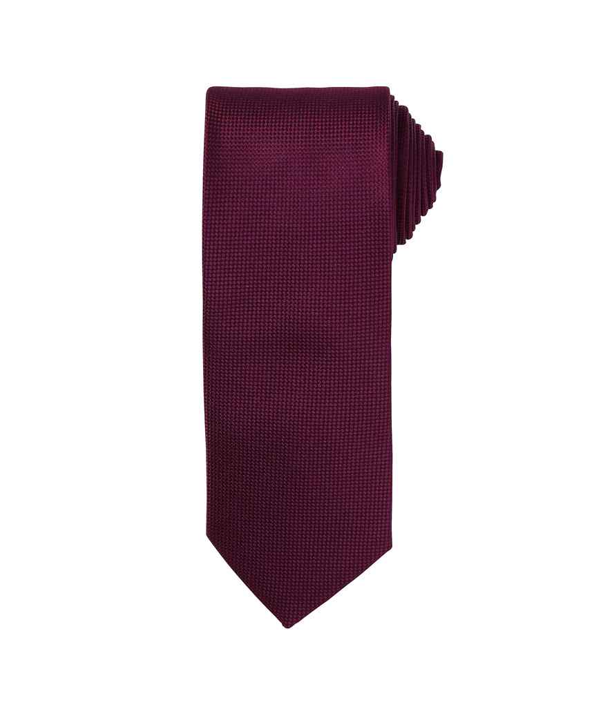 Premier Micro Waffle Tie in Various Colors for Elegant and Stylish Formal Wear