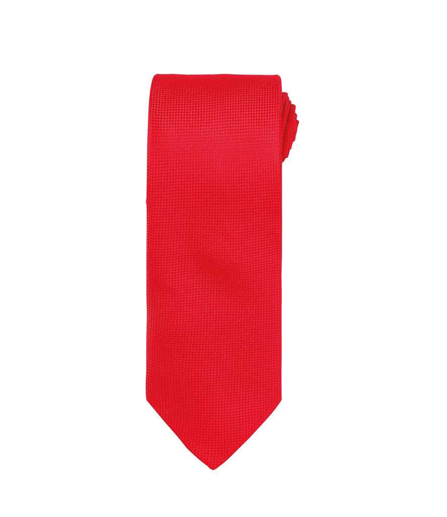 Premier Micro Waffle Tie in Classic and Vibrant Colors for Stylish Formal Wear
