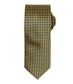 Premier Puppy Tooth Tie in Elegant Metallic and Vibrant Colors for Special Occasions
