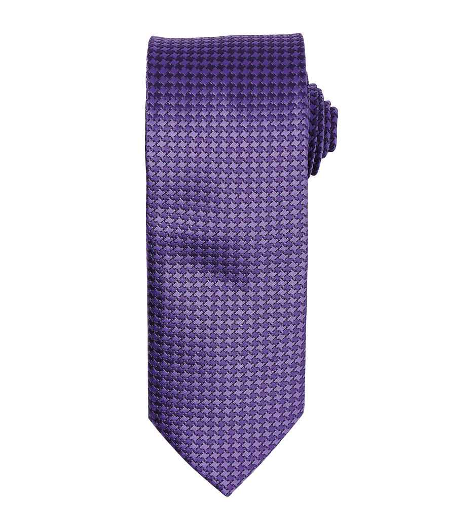 Premier Puppy Tooth Tie in Elegant Metallic and Vibrant Colors for Special Occasions