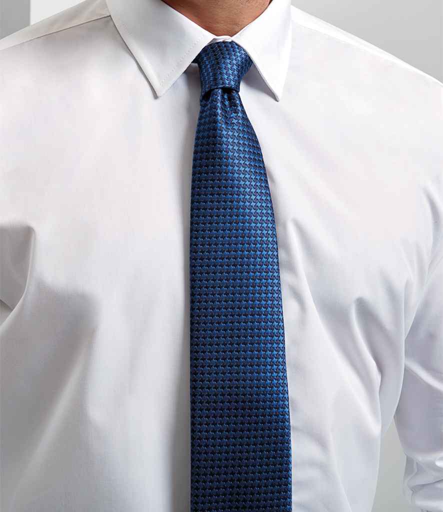 Premier Puppy Tooth Tie in Elegant Metallic and Vibrant Colors for Special Occasions
