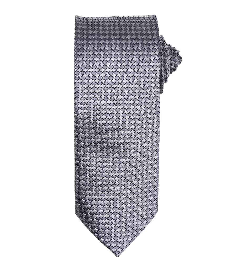Premier Puppy Tooth Tie in Elegant Metallic and Vibrant Colors for Special Occasions