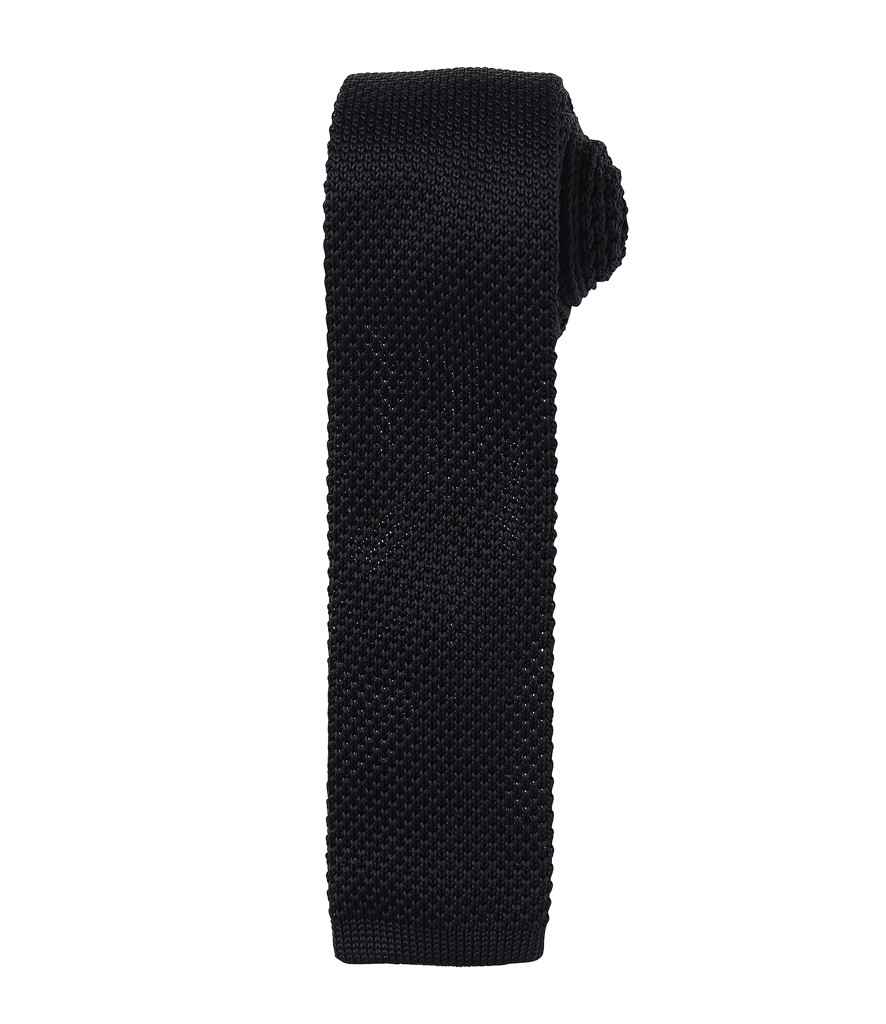 Premier Slim Knitted Tie in Classic Design for Formal and Casual Wear
