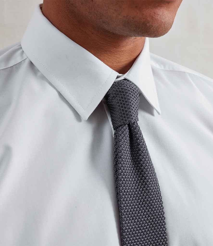 Premier Slim Knitted Tie in Classic Style for Formal and Casual Wear