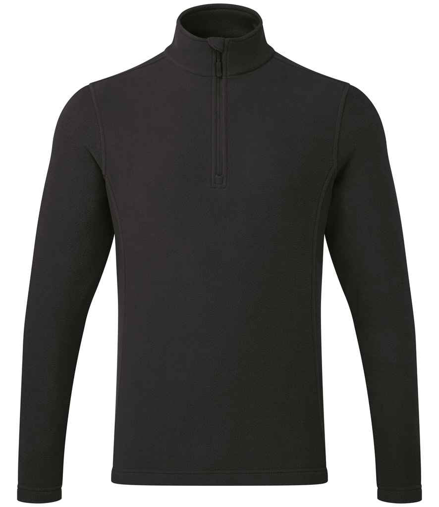 Premier Unisex Recyclight® 1/4 Zip Fleece Sweatshirt with Sustainable Fabric Technology