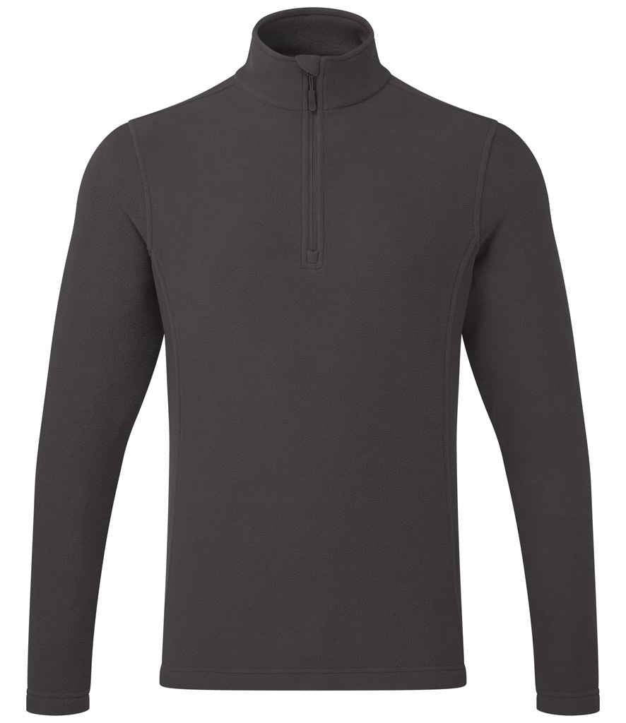 Premier Unisex Recyclight® 1/4 Zip Fleece Sweatshirt with Sustainable Fabric Technology