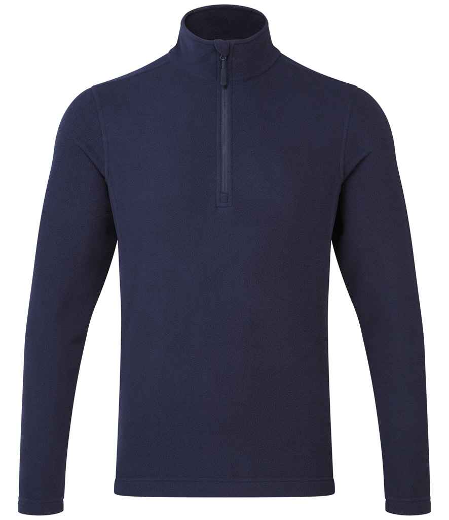 Premier Unisex Recyclight® 1/4 Zip Fleece Sweatshirt with Sustainable Fabric Technology