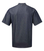 Premier Short Sleeve Zipped Chef's Jacket with Modern Fit and Durable Fabric