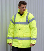 Portwest Hi-Vis Traffic Jacket | Yellow
