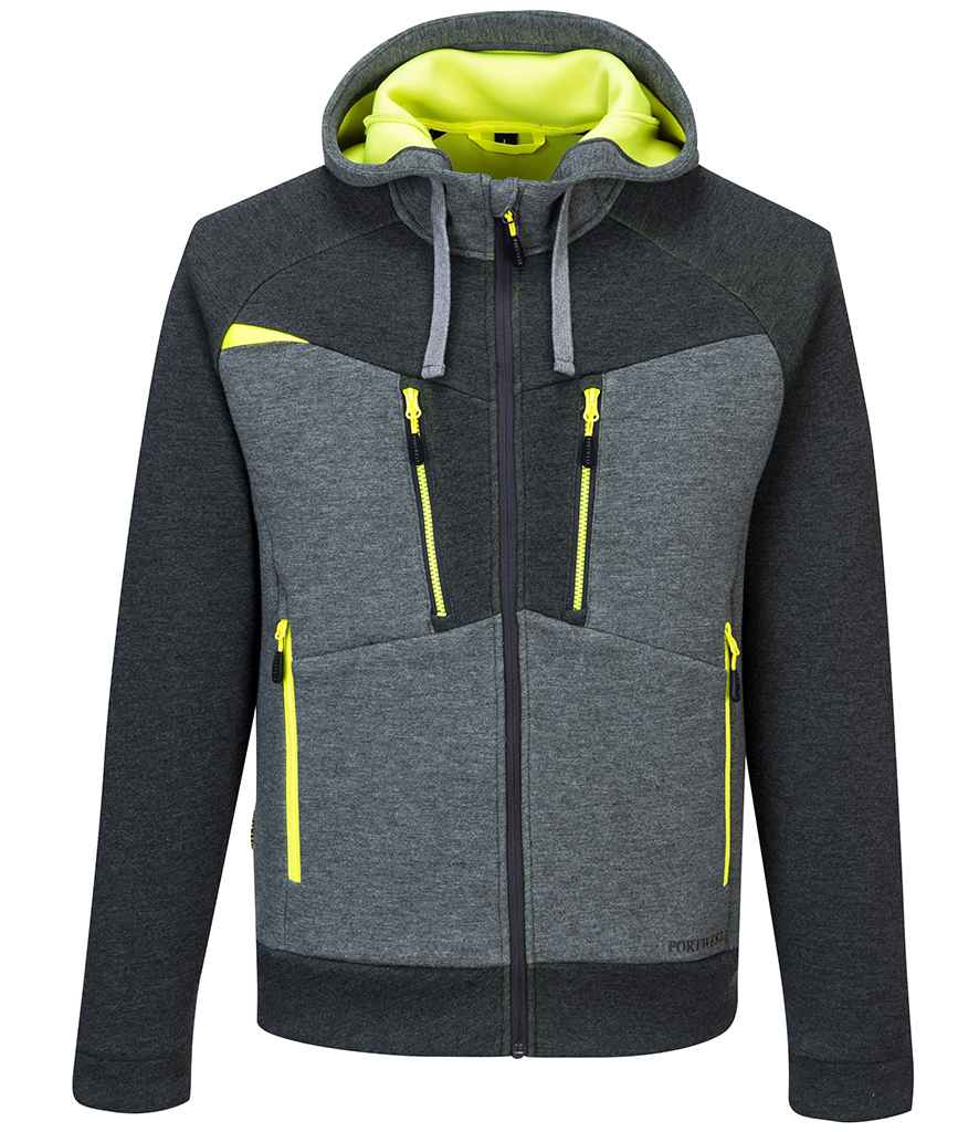 Portwest DX4™ Zipped Hoodie | Metal Grey