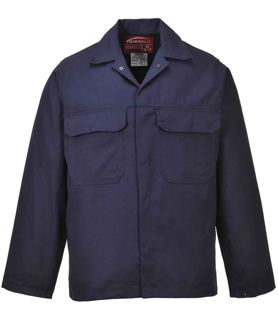 Portwest Bizweld™ Flame Resistant Jacket | Navy