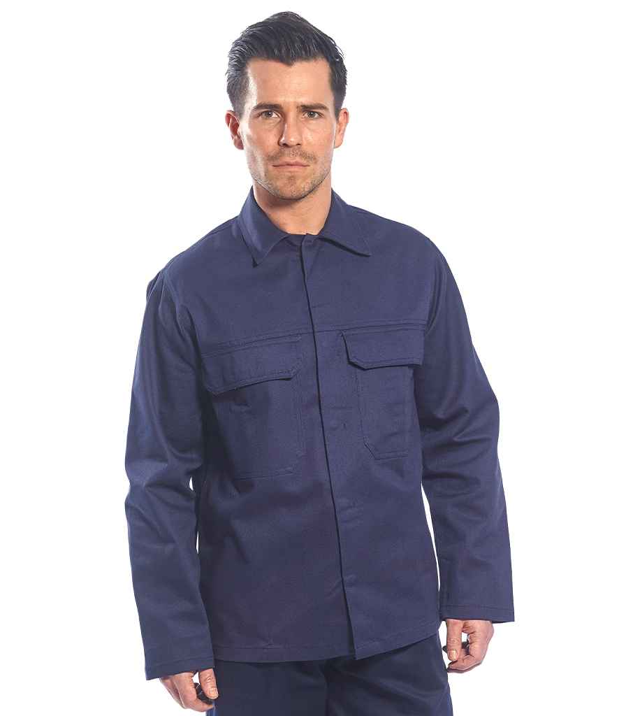 Portwest Bizweld™ Flame Resistant Jacket | Navy
