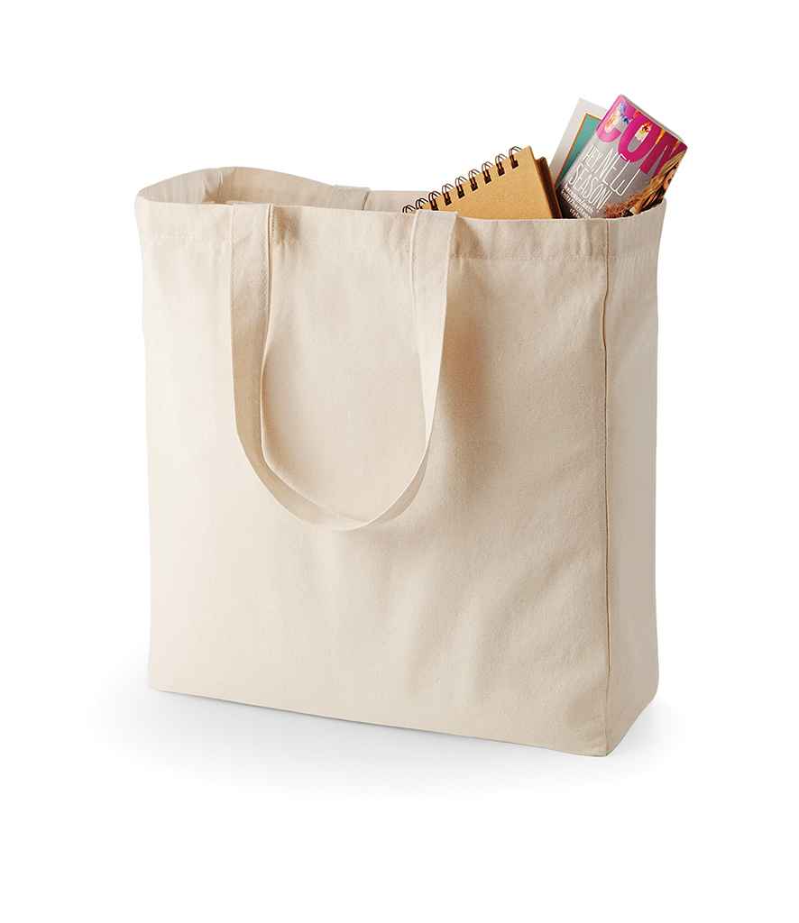 Quadra Canvas Classic Shopper | Natural