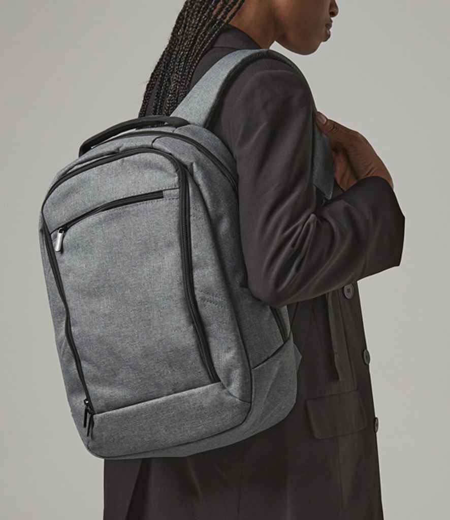 Quadra Executive Digital Backpack | Grey Marl