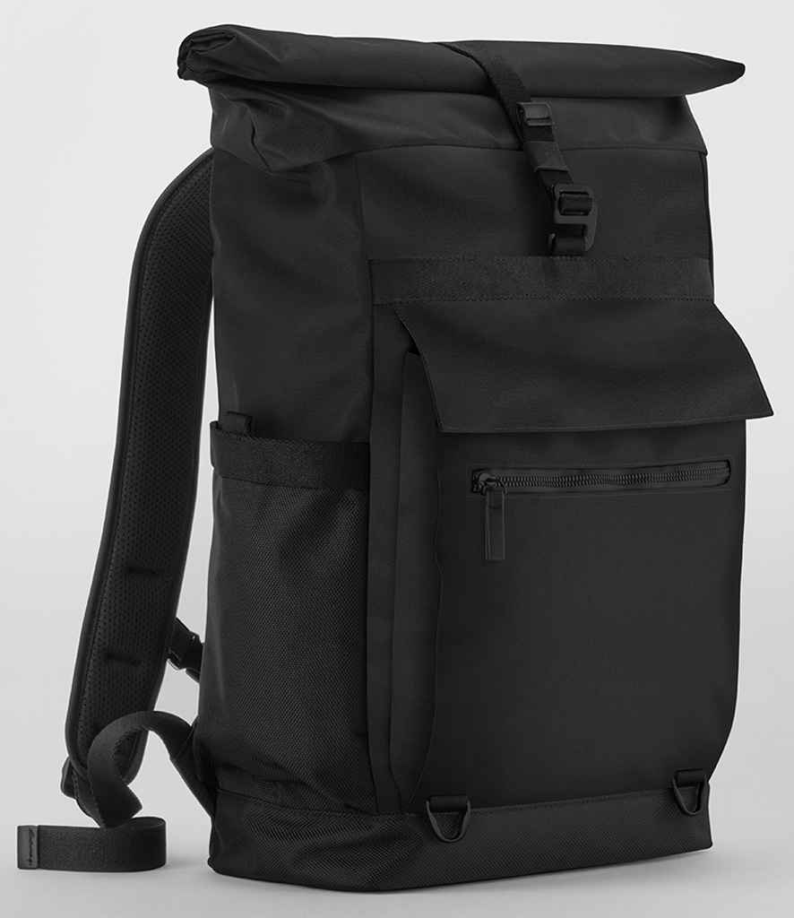 Quadra Axis Roll-Top Backpack | Black