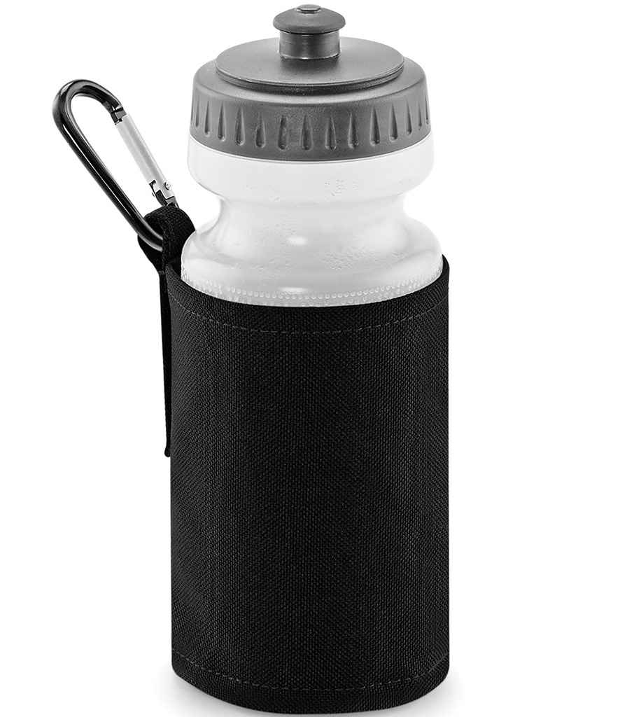 Quadra Water Bottle and Holder | Black