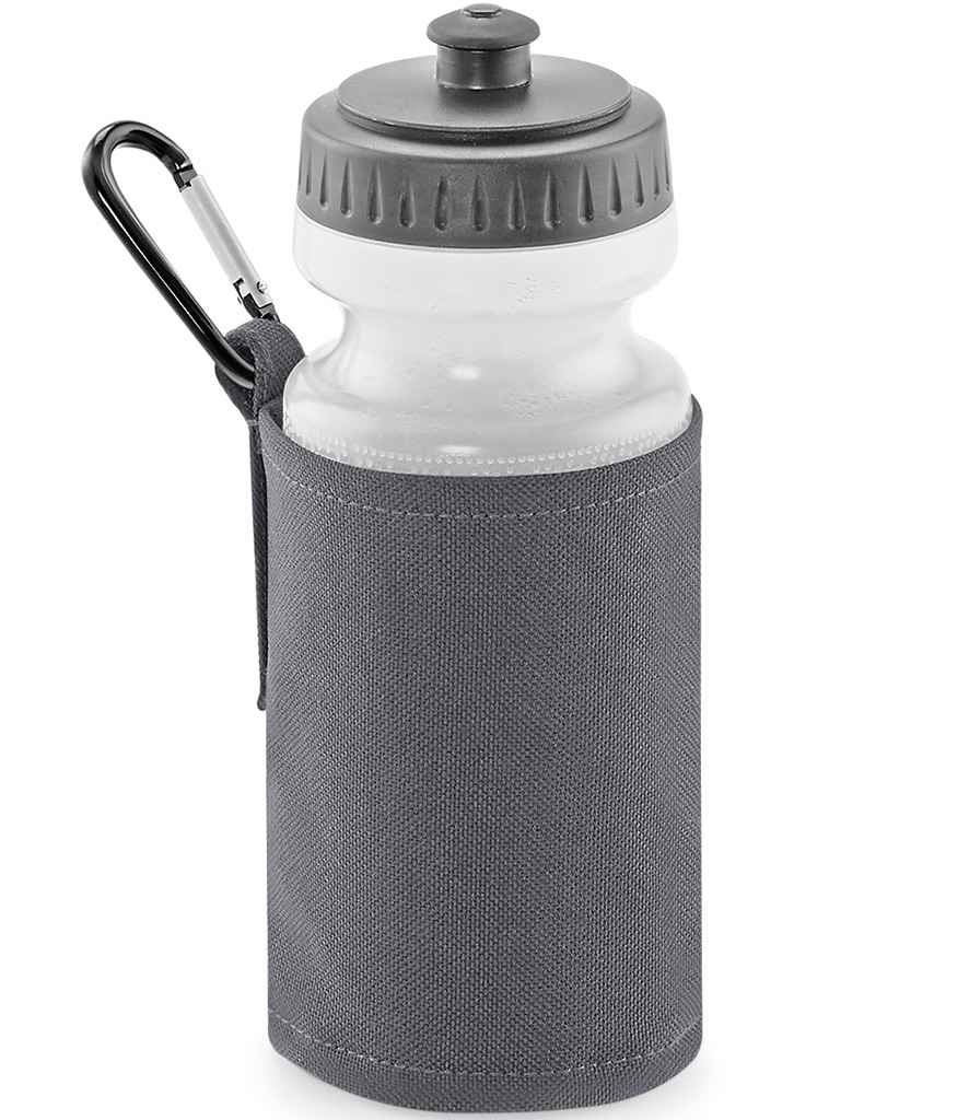 Quadra Water Bottle and Holder | Graphite Grey