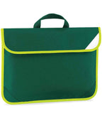 Quadra Enhanced-Viz Book Bag | Bottle Green