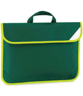 Quadra Enhanced-Viz Book Bag | Bottle Green