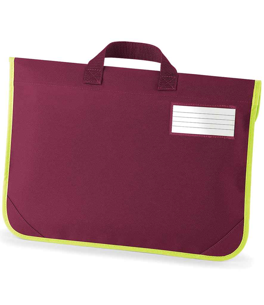 Quadra Enhanced-Viz Book Bag | Burgundy