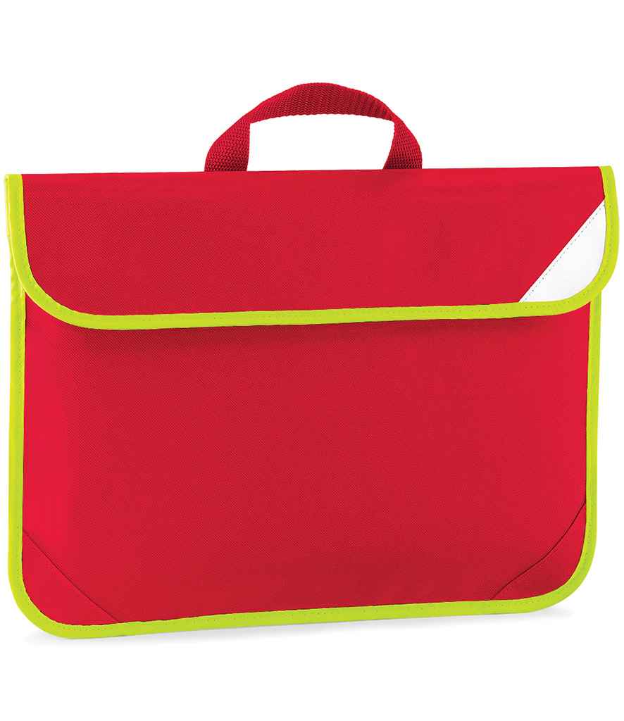 Quadra Enhanced-Viz Book Bag | Classic Red