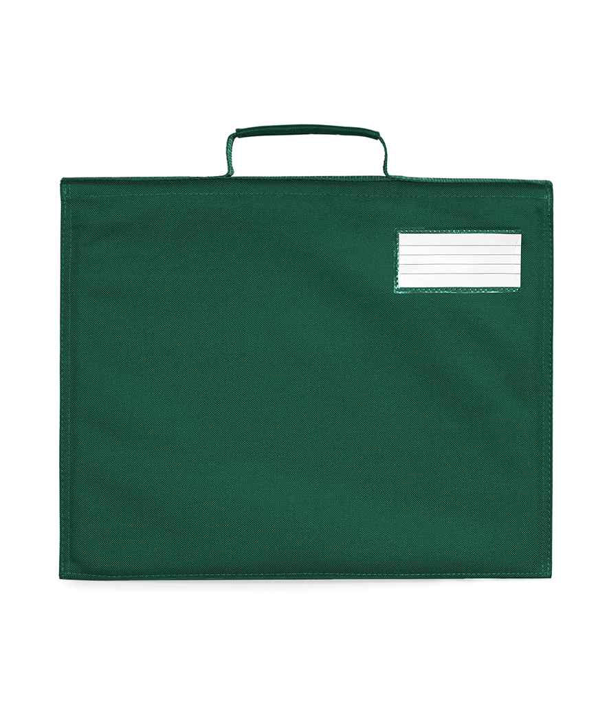 Quadra Classic Book Bag | Bottle Green