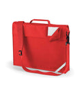 Quadra Junior Book Bag with Strap | Bright Red