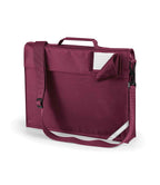 Quadra Junior Book Bag with Strap | Burgundy