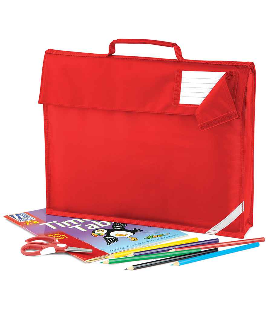 Quadra Junior Book Bag | Bright Red