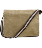 Quadra Vintage Canvas Despatch Bag | Sahara